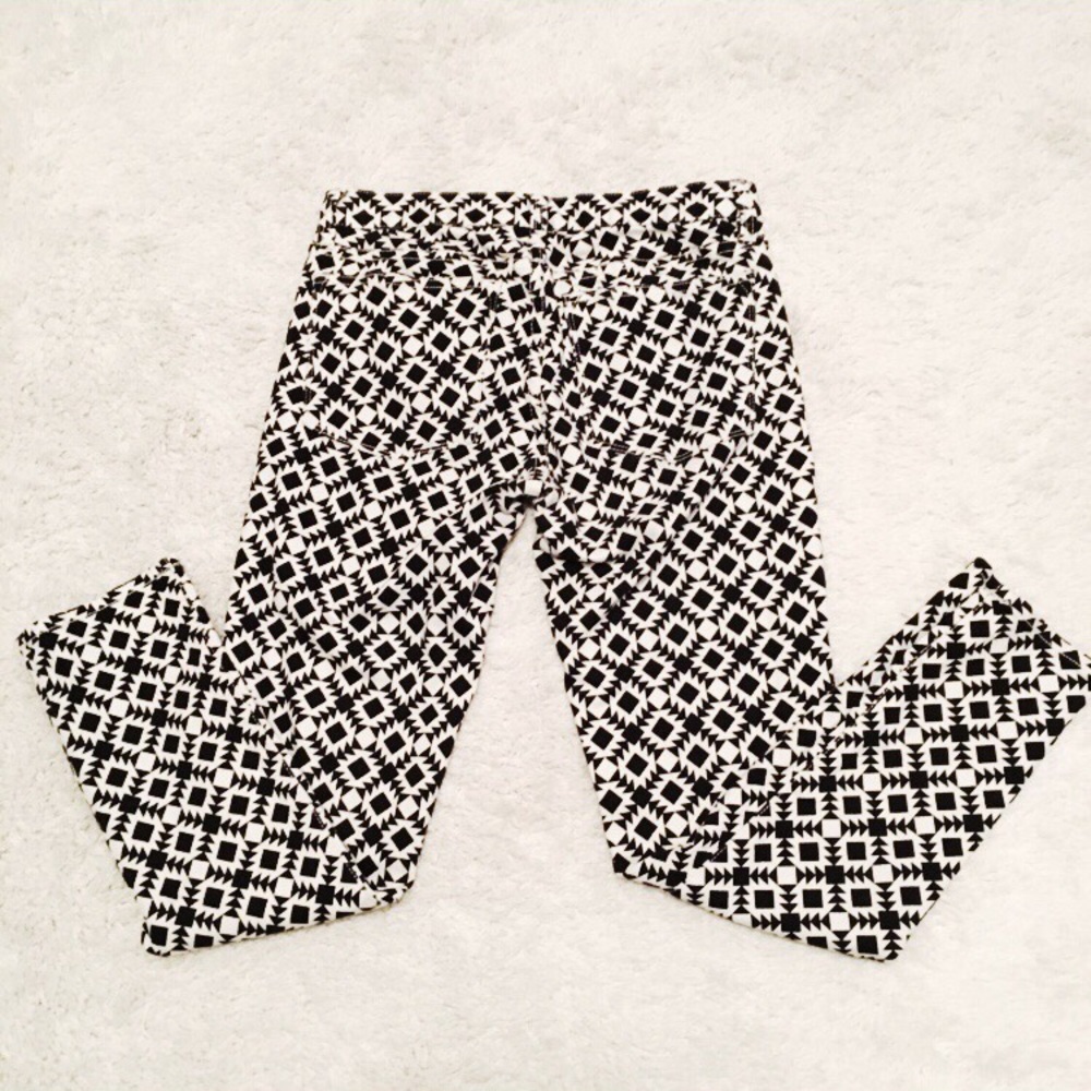 J. Crew Geometric Print Skinny Jean 27 - Picture 5 of 8